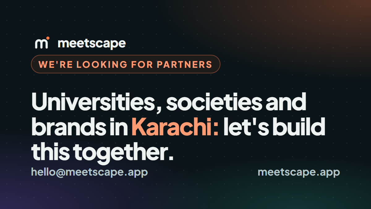 Universities, societies and brands in Karachi: let’s build this together